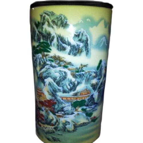 Fine Old Chinese porcelain painted Glaze porcelain Vases classic art collection and home decorations