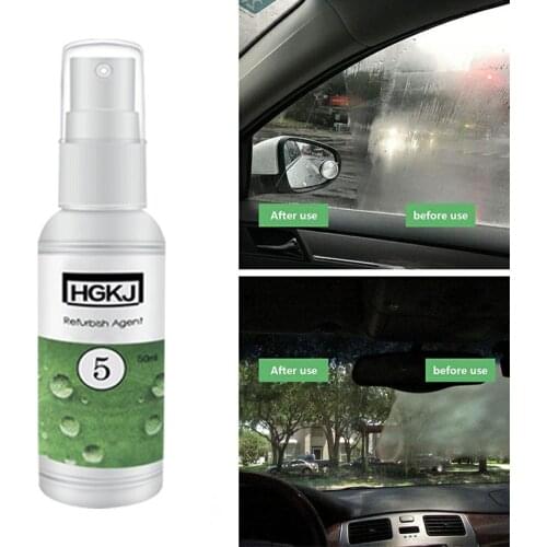HGKJ-5 20ml/50ml Automotive Glass Antifogging Agent Glasses Helmet Defogging Agent Coating Agent Spray Car Accessories