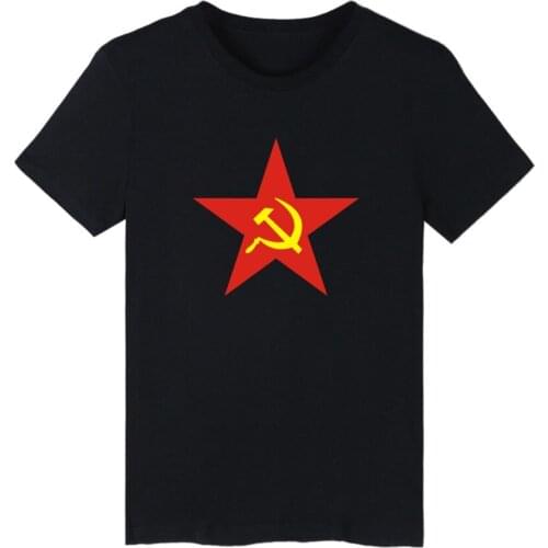 Russian CCCP T Shirts Casual Fashion T Shirts Harajuku Men Wome T Shirts Summer O-neck Short Sleeve Soviet Union CCCP T Shirts