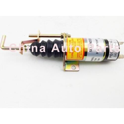 LISTER PETTER STOP SOLENOID 366-07197 1502-12C7U2B2S1 FLAMEOUT DEVICE