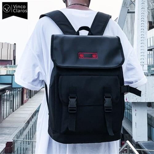 Vinco Claros Men's Black Bags