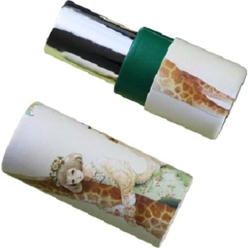 25 pcs/lot Paper Lipstick Lip Balm Tubes Round Cosmetic Container 12.1mm Empty Makeup Craft Paper Lipstick Tube Packaging