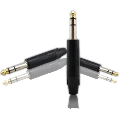 6.3/6.35/6.5 Microphone plug Double channel connector microphone plug