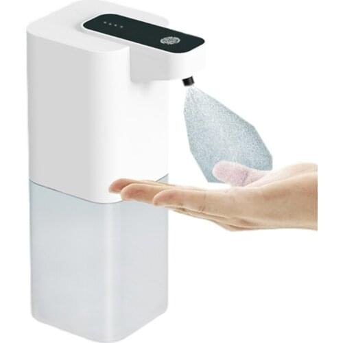 Auto Sensor Soap Dispenser Waterproof Infrared Sensor Hand Free Non-Contact Sprayer for Home Office School 16FA