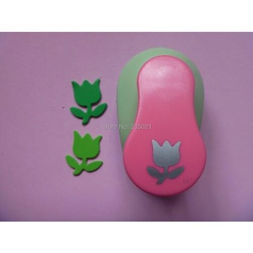 Free shipping 1.5"(3.8cm) tulip eva foam punch craft punch Scrapbook Handmade punchers DIY hole punches puncher