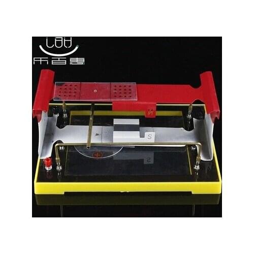 Ampere force demonstrator the effect of magnetic field against current Physics teaching instrument Direct current conductor