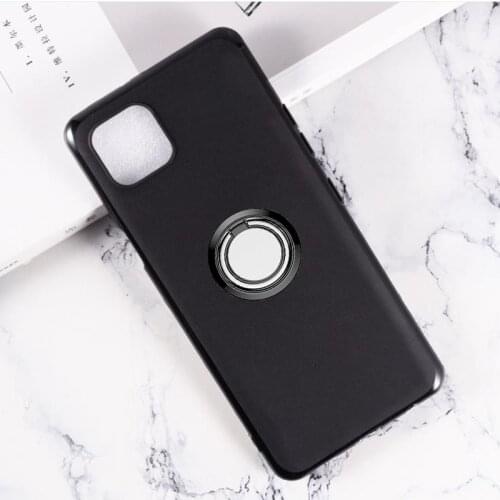 For LG Q92 5G Back Ring Holder Bracket Phone Case Phone TPU Soft Silicone Cover