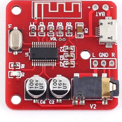 Hot XH-A250 Decoder Module Bluetooth 4.2 Lossless Receiving Module Car Audio Amplifier Modified Wireless MP3 Decoder Board