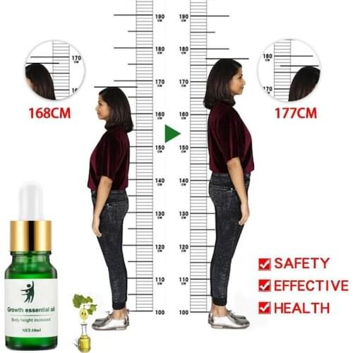 10ml Height Increase Oil Conditioning Body Grow Taller Soothing Foot Promote Bone Growth Massage Oil Drop Shipping