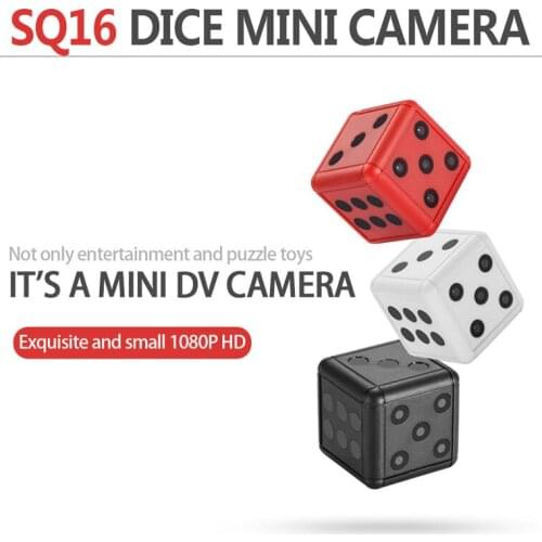 Sq16 1080P HD Mini Camcorder Micro Camera DVR Video Voice Recorder Infrared Night Detection Micro Camera with Built In Battery