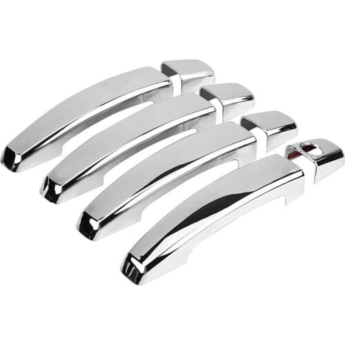 NEW-8PCS Car Door Handle Bowl Chrome Door Handle Protective Cover Trim for Chevrolet Cruze 2008-2013
