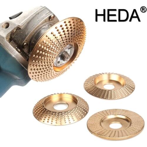 Bore 22mm 3Pc/Set Power Tools Wood Grinding Wheel Rotary Disc Sanding Carving Power Tools For Angle Grinder Non-metal Materials