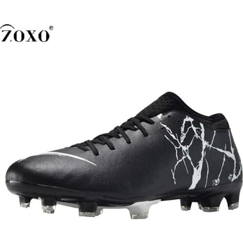 ZOXO Professional Soccer Cleats Field Adult Comfortable Low Ankle Breathable FG Shoes Football Boots Sneakers
