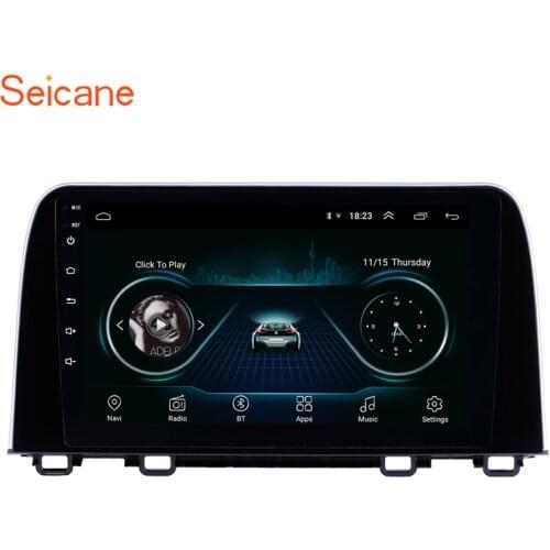 Seicane Android 9.1 Car GPS Navigation Radio for 2017 2018 Honda CRV 9 inch support Carplay 3G Mirror Link Rearview camera OBD2