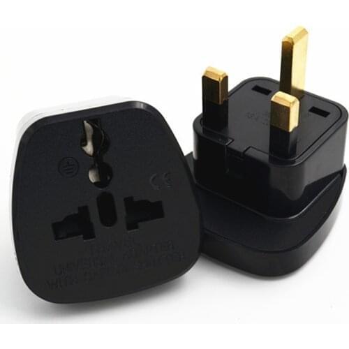 Universal Bristan AU EU US to UK Travel Plug Adapter Singapore Malaysia Hong Kong Electrical AC Power convert plug Type G 13a