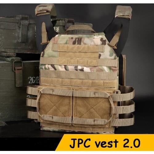 Military Tactical Molle Vest Durable J P C 2.0 Shooting Vest Outdoor Army Airsoft Paintball Combat Sports Vest Clothing