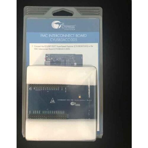 1 pcs x CYUSB3ACC-005 Interface Development Tools Interconnect Brd for EZ-USB FX3 Kit CYUSB3ACC 005