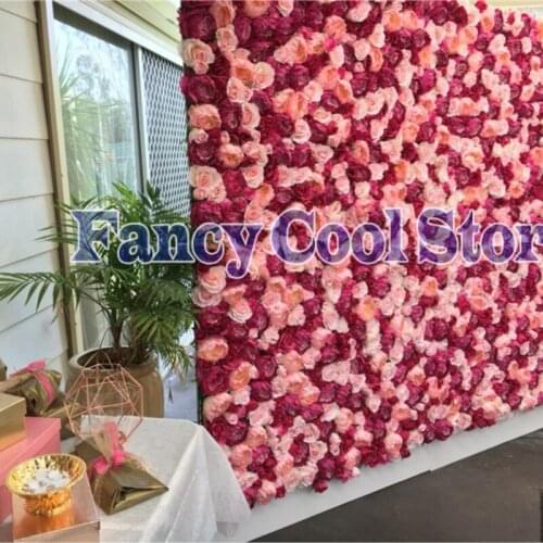 2.4M x 2.4M Luxury Flower backdrop Wedding Flower Wall Event Decoraton