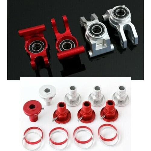 GTB racing aluminum rear hub carrier +24mm wheel adapter for losi dbxl ,losi dbxl-e