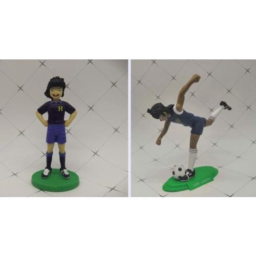 Flawly pvc figure soccer boy model toy 2pcs/set
