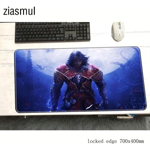 Castlevania mouse pad 700x400x2mm mats hot sales Computer mouse mat gaming accessories High-end mousepad keyboard games gamer