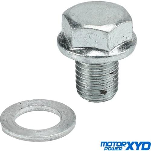 LF150 lifan 150 Magnetic Oil Drain Bolt Plug For 1P56FMJ 150cc Horizontal Kick Starter Engines Dirt Pit Bike Spare Parts