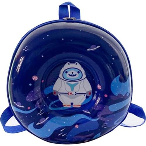 Lovely Donut Cute Backpack Kids Kindergarten School Book Bag Eggshell Round Bag Vintage Bags For Children Kids Birthday Gift