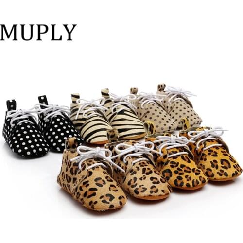 Genuine Leather Dot Suede Baby Boys Girl For Newborn soft sole shoes baby Infant Toddler Baby moccasins leather baby shoes