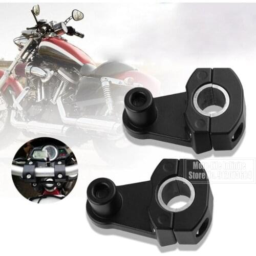 Motorcycle Handlebar Riser 22mm 28mm Bars Clamp Handle Bar Riser For Bmw Suzuki Ducati For Kawasaki Handlebar Holder Heightening