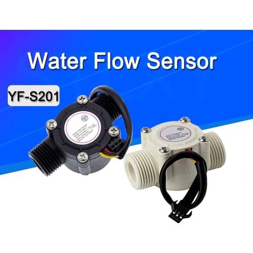 1-30L/min Water Flow Sensor Flowmeter 1/2" Flow Sensor Water Controller 2.0MPa For Flow Measurement Device YF-S201