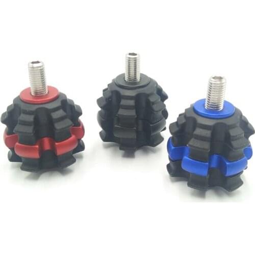 1Pc Archery Compound Bow Stabilizer Ball Riser Damper Shock Absorber Vibration Silencer Damper Noise and Vibration