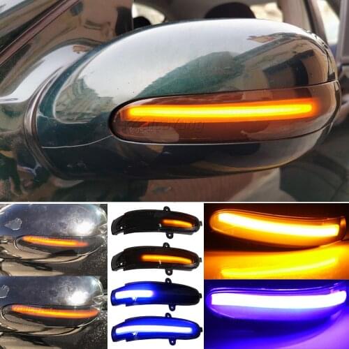 LED Dynamic Turn Signal Blinker For Mercedes Benz C Class W203 W211 S203 CL203 2001-2007 Side Mirror Indicator Sequential Light
