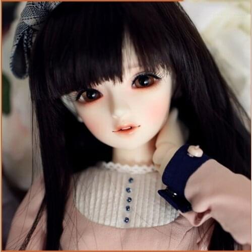 1/4 scale nude BJD doll cute pretty girl BJD/SD Resin figure doll model toy gift.Not included Clothes,shoes,wig A0366Elena MSD