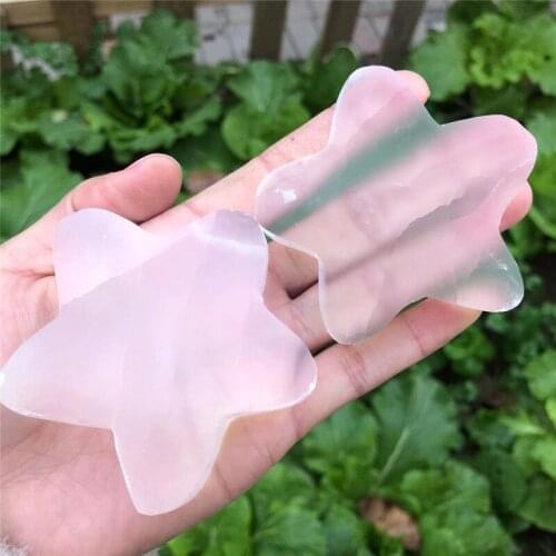 1pcsNatural Selenite apple Shaped Gypsum star Crystal stone Yoga Power Relaxation Reiki Healing