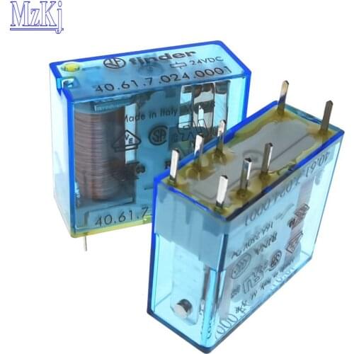 2PCS Hot New Italy Finder 40.61.7.024.0001 Type 40.61S 24VDC 16A Relay DIP8
