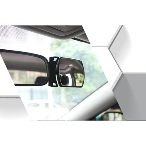 Car universal Adjustable Wide Angle Curved Surface Mirror 360 Degree Rotation Car Interior Rear View Mirror baby car mirror