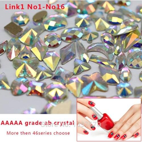 20p shiny AB Crystal Nail Rhinestones glass strass Stone Manicure diamond ornament Nail Art Decorations jewelry accessories