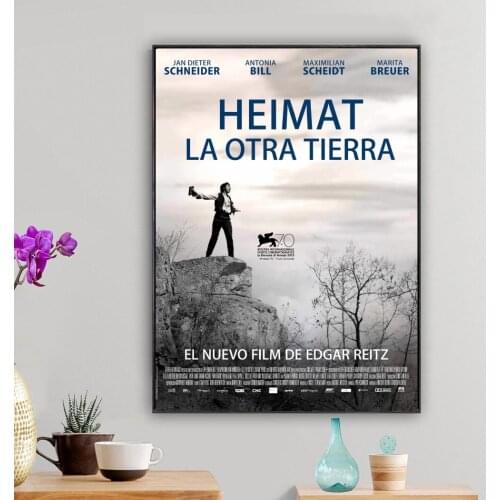 Die andere Heimat Chronik einer Sehnsucht Edgar Reitz Vintage Moive Film Decorative Poster Wall Art Canvas Sticker Home Decor