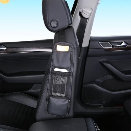 Car Seat Side Hanging Storage Bag Multi-Pocket Drink Holder Pocket Car Styling Organizer For Toyota Land Cruiser Prado FJ120 150