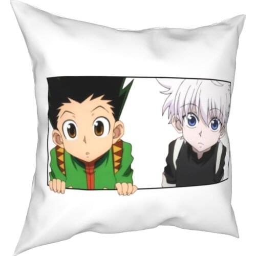 Hunter X Hunter Killugon Kissenbezug Kissen Abdeckung Dekorationen Anime Manga Japan Cartoon Kissen Fall Abdeckung Hause 40X40cm