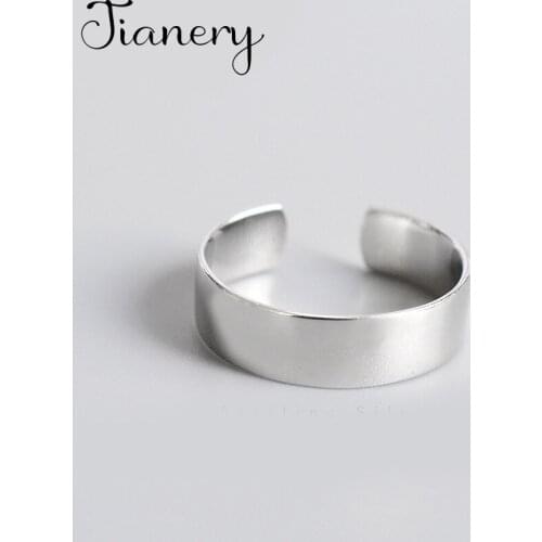 New Trendy Personality Punk Round Rings For Women Lady Resizable Size Rings Party Jewelry Charm Gifts 2021