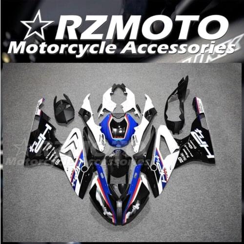 New ABS Injection Mold Full Fairings Kit Fit for BMW S1000RR Hp4 2015 2016 15 16 bodywork set custom White blue