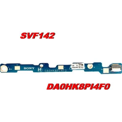 Original FOR SVF142 SVF142C29M Power Button Board Cable DA0HK8PI4F0 WORKS