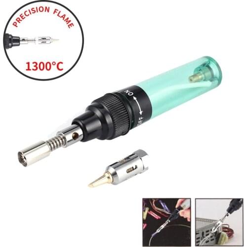 Mini Cordless Soldering Iron VA-100 Blow Cordless Solder Iron Pen Shaped Gas Soldering Iron Gun Welding Tool