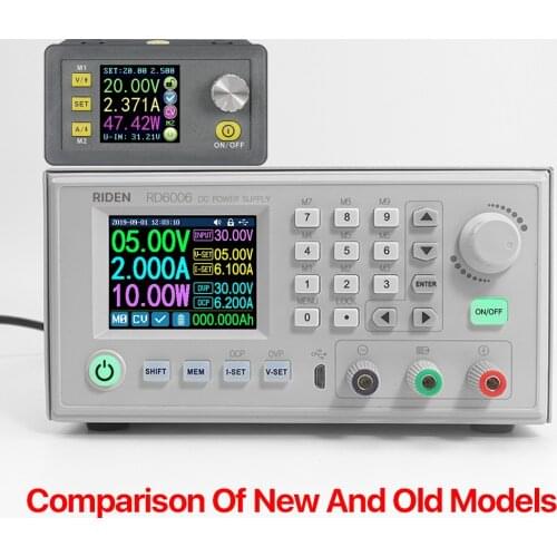 RD6006 RD6006W USB WIFI DC-DC Voltage Current Step-down Power Supply Module Buck Voltage Converter Voltmeter 60V 5A