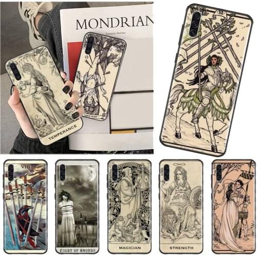 Tarot cards for Halsey HFK Phone Case for samsung galaxy a 51 52 71 50 12 72 21s 70 40 20e 31 30s 32 5G soft silicone funda