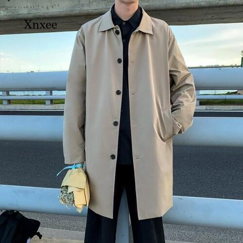 Xnxee Men's Trench Coats