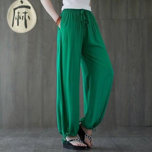 Женские брюки широкие Yeqedu China At AliExpress