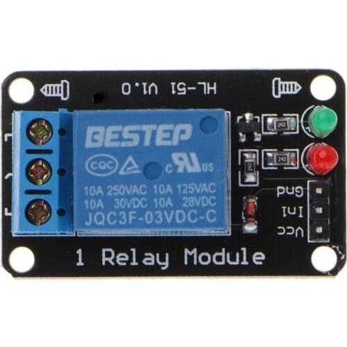 1PCS 1 Channel 3V Relay Module 3.3V Low Level Shooting with Lamp