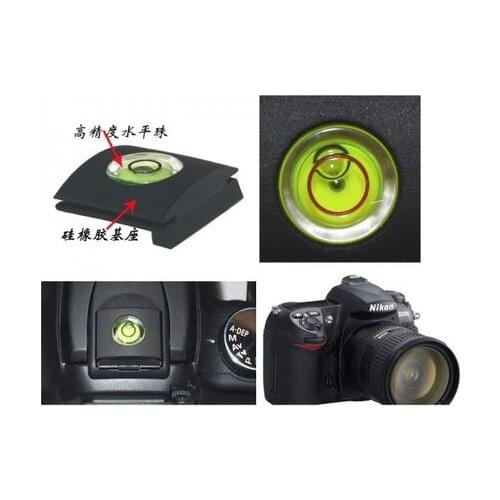 10PCS Flash Hot Shoe Cover Cap Bubble Spirit Level For DSLR Camera D3100 D3200 D7100 D7200 D5100 5200 D750 5D2 5D3 D5300 D5500